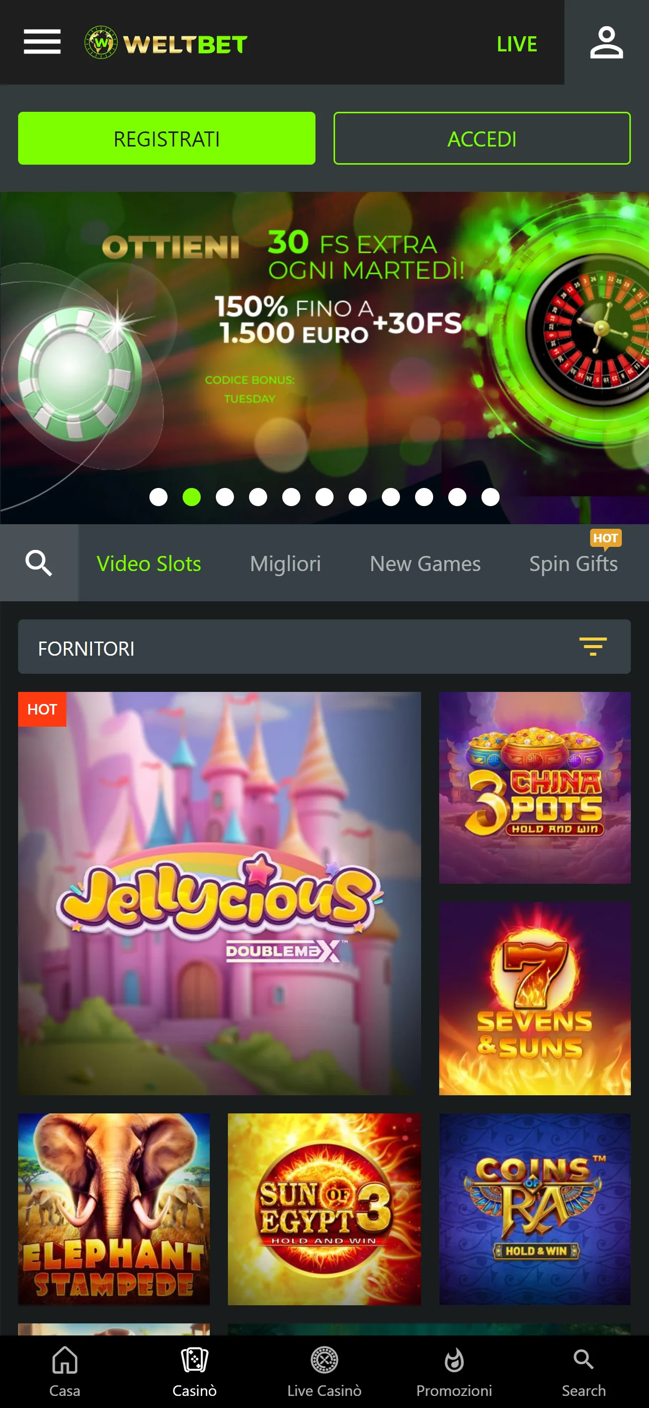 Weltbet Casino